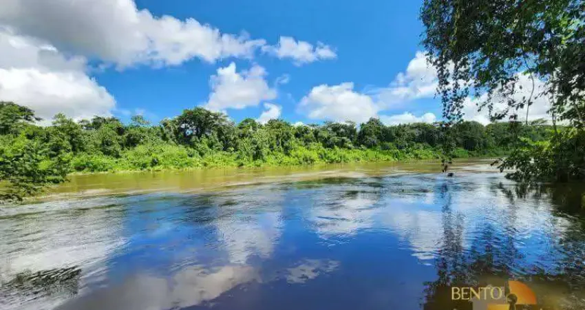 Sítio à venda, 440000 m² por r$ 950.000 - zona rural - nobres/mt