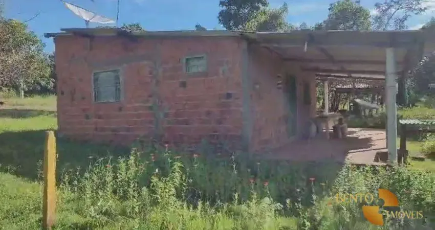 Chácara à venda, 20000 m² por r$ 380.000 - zona rural - chapada dos guimarães/mt