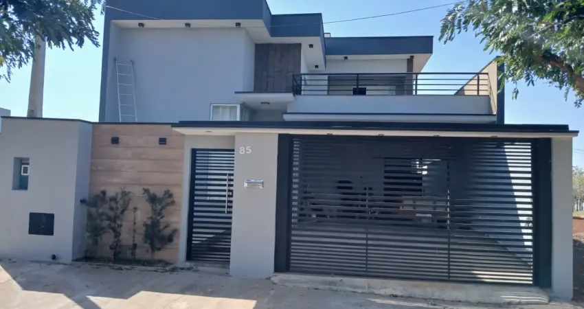 Casa moderna no portal ville, boituva – 198m², piscina e varanda gourmet!