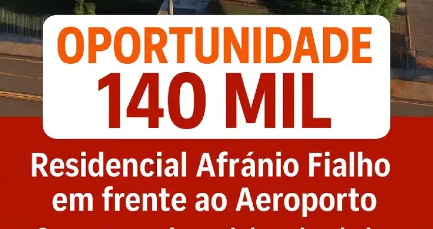 Oportunidade de black friday – r$ 140.000!  residencial afrânio fialho — bairro petrópolis, campo grande/ms