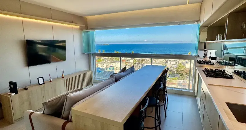 Lindo apartamento, com vista total para o mar !Predio novo com lazer !