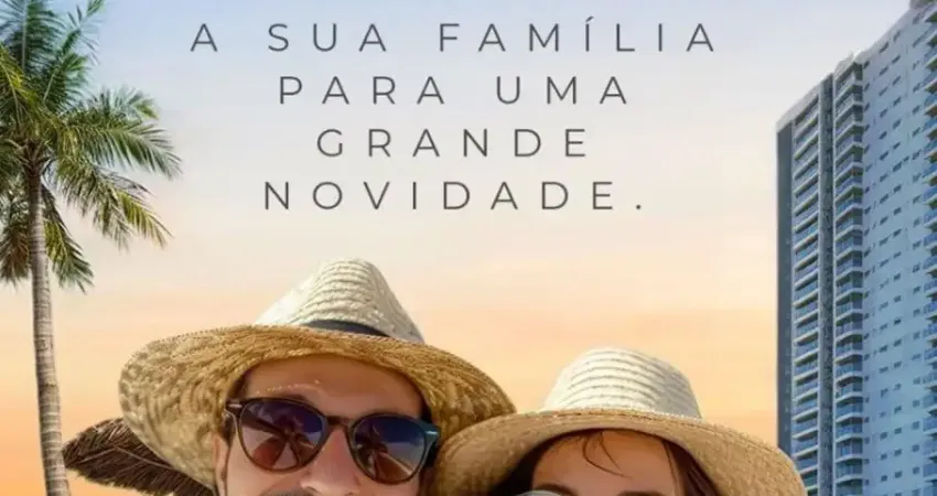 Vendo Lindos Apartamentos em Lançamento no Vista Brasil Beach, com Praia