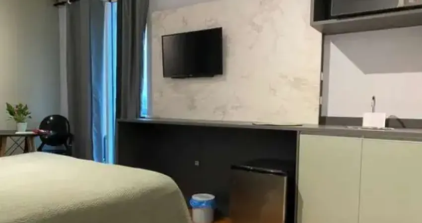 Studio á venda em Moema, com 1 dormitório e 1 vaga.