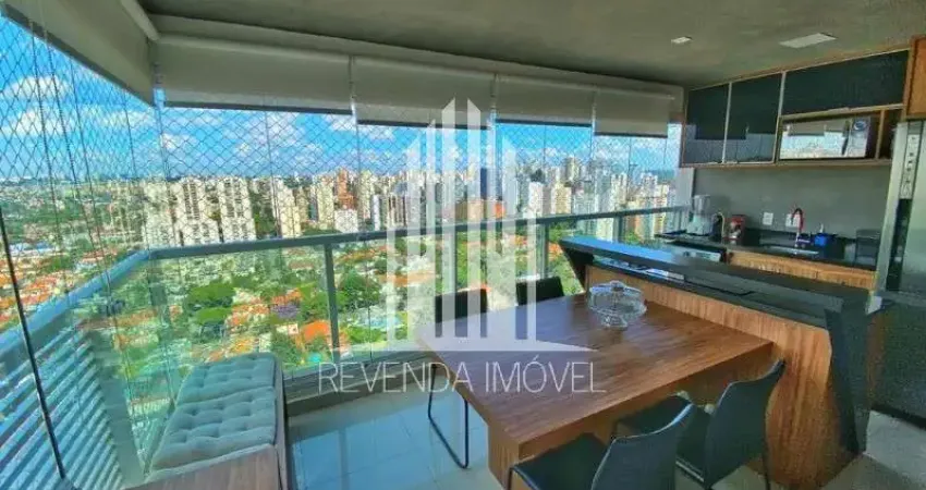 Apartamento à venda no brooklin paulista, são paulo-sp: 2 quartos, 1 suíte, 2 banheiros, 1 vaga de garagem, 58m².