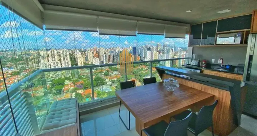 Condomínio Cosmpolitan High Garden no Brooklin - apartamento mobiliado, 58m² com 2 quartos, sendo 1