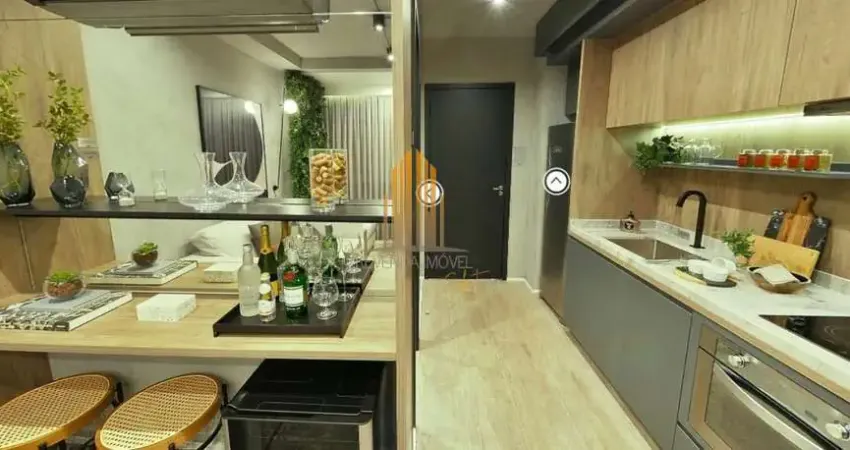 Condomínio zip brooklin localizado no bairro do brroklin, studio de 24m², possui 1 dormitório e 1 ba