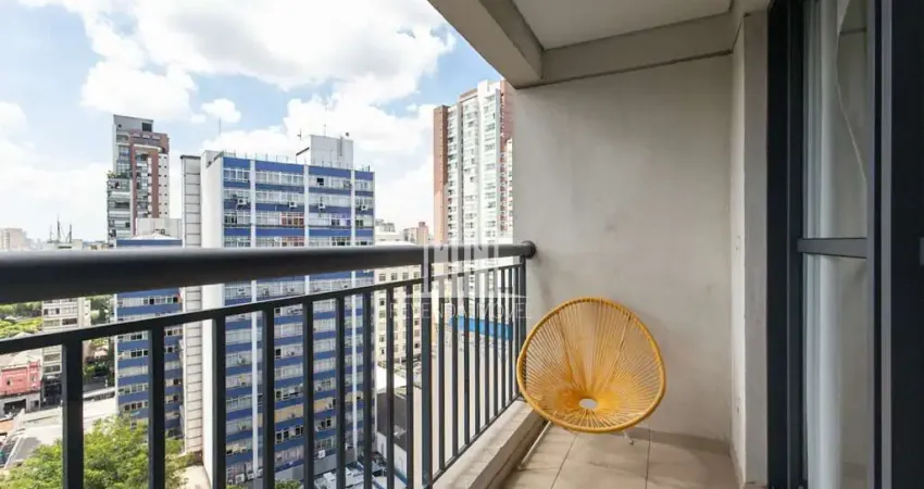 Apartamento com vaga totalmente mobiliado na santa cecilia