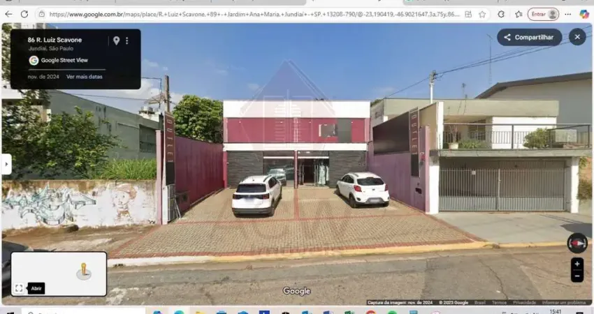 SALÃO COMERCIAL NO JARDIM ANA MARIA COM 227M² COM 4 VAGAS FRONTAIS