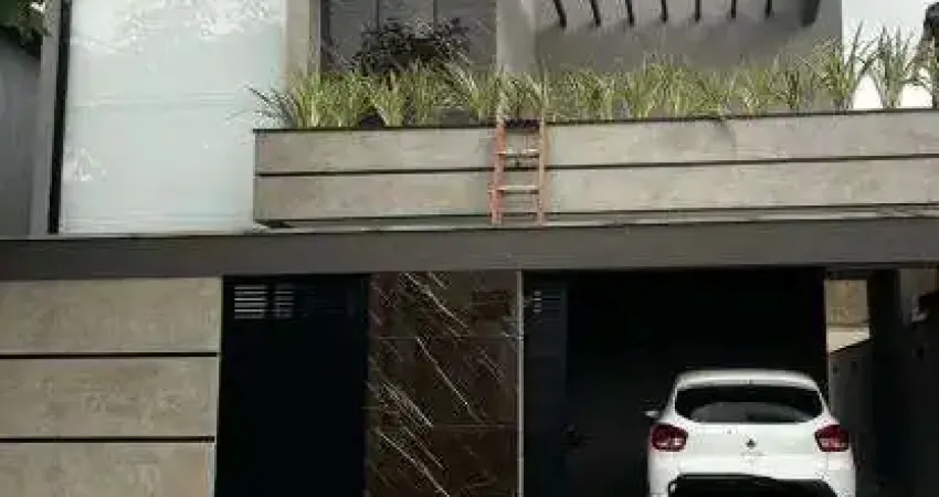 Casa contemporânea alto padrão em Condomínio de luxo em Campo Grande.