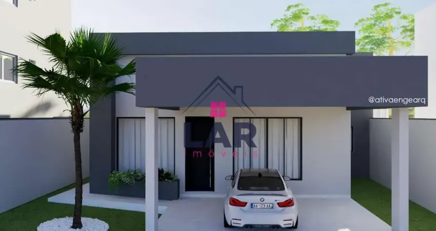 Uma casa de alto padrão localizada no bairro Santa Rita II