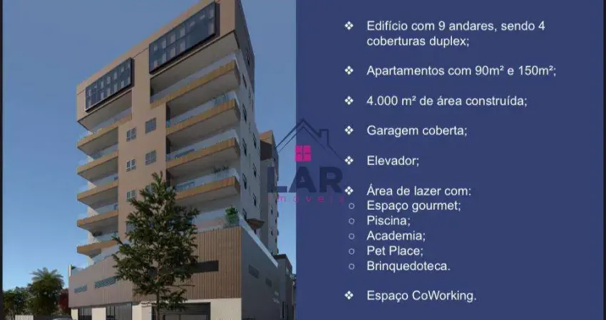 Apartamento no residencial alto de pinheiros no bairro santa rita pouso alegre