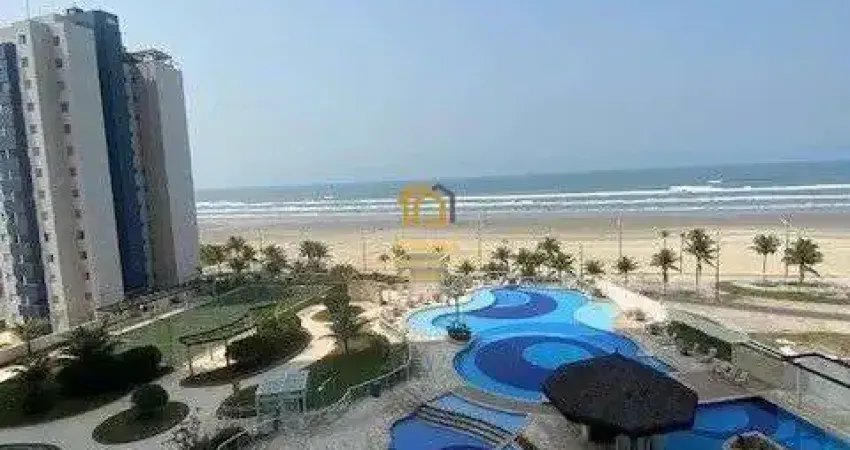 Apartamento com 3 dormitorios frente ao mar, Praia Grande/SP