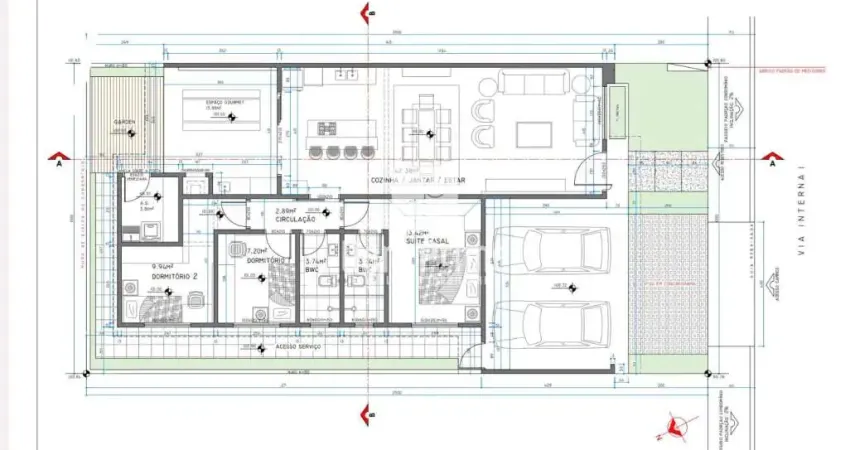 Casa em condomínio fechado com 3 quartos à venda no Contorno, Ponta Grossa 