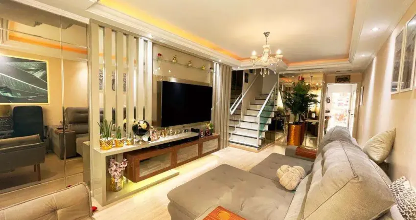 Sobrado à venda, 120 m², 2 quartos, 3 banheiros, 2 suítes
