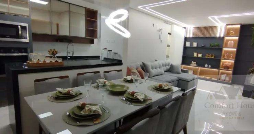 Apartamento 3 dormitorios mobiliado Vl Floresta Santo Andre