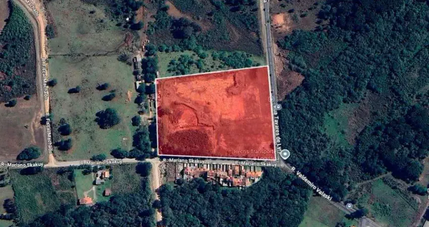Terreno industrial para locação em são josé dos pinhais, rio pequeno