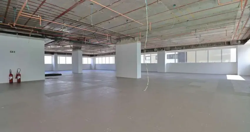 Laje corporativa para locação em curitiba, alto da glória, 7 vagas