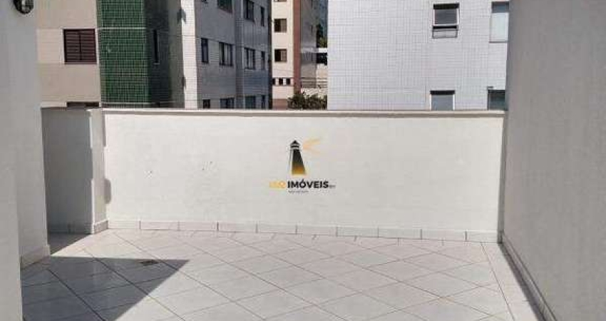 Cobertura para aluguel, 3 quartos, 1 suíte, 2 vagas, São Pedro - Belo Horizonte/MG