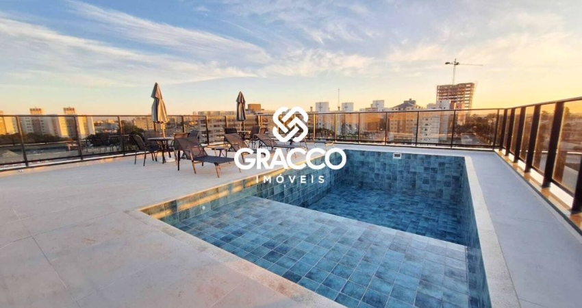 Apartamento Studio - Lazer com Piscina - Novo Mundo