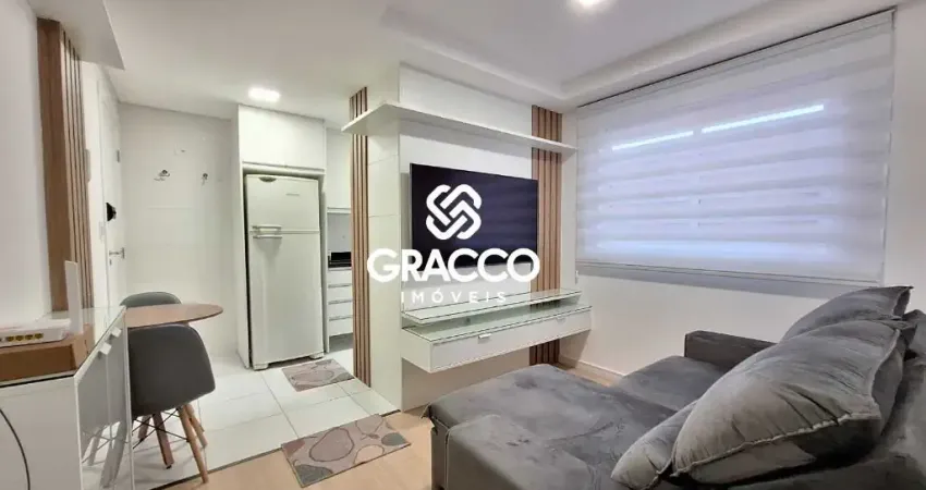 Apartamento Face Norte Mobiliado 1 Quarto - Torre com Elevador e Salão de Festas - Água Verde