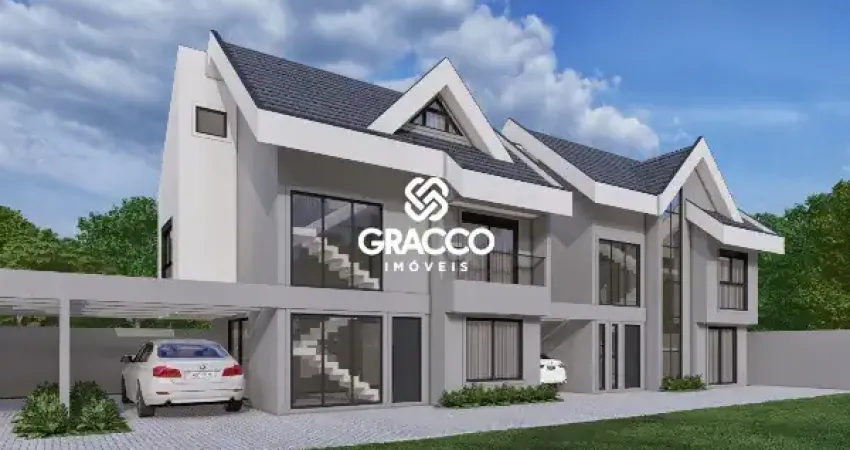 Casa triplex 280m² com 3 dormitórios e 2 vagas em condomínio à venda em santa felicidade - curitiba pr