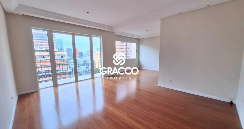 Apartamento 283m² com 4 quartos e 2 vagas no batel - curitiba pr