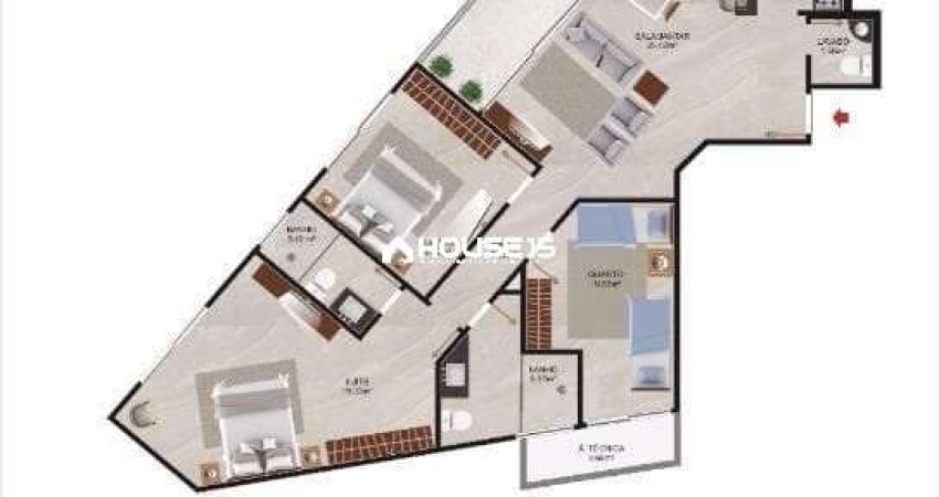 Apartamento com 3 quartos à venda na Ladeira Pedro Fernandes Jesus, 41, Centro, Guarapari