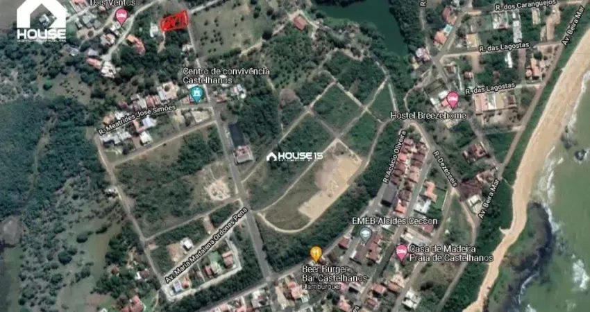 Terreno à venda na Guanabara, Praia dos Castelhanos, Anchieta