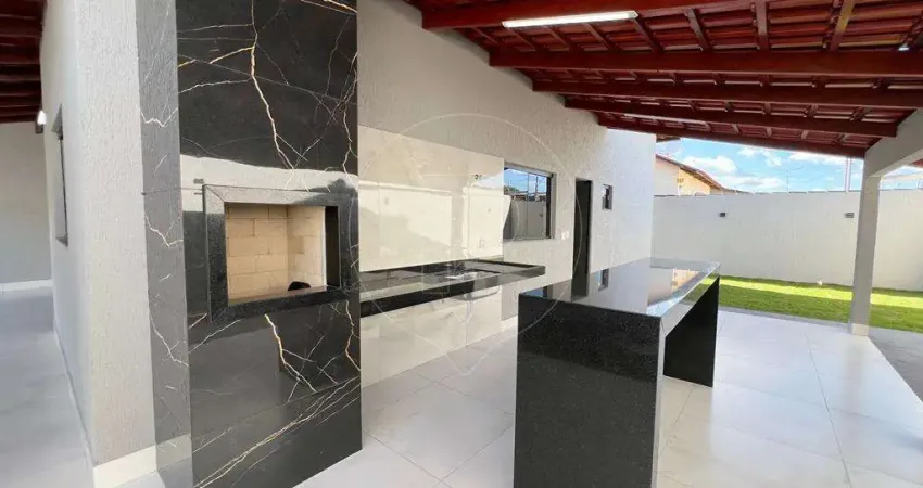 Casa para venda em caldas novas, itaguai ii, 3 dormitórios, 1 suíte, 2 banheiros, 3 vagas