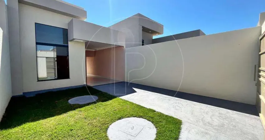 Casa para venda em caldas novas, residencial primavera ii, 3 dormitórios, 1 suíte, 2 banheiros, 1 vaga