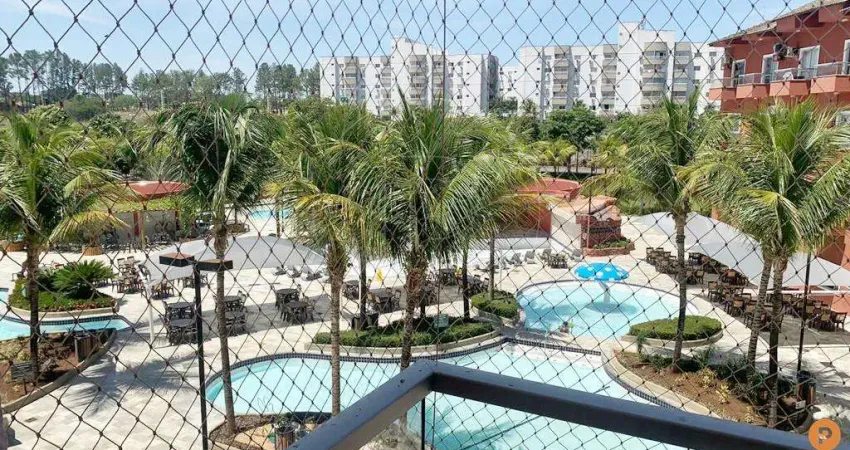 Apartamento para venda em caldas novas, lagoa quente, 1 dormitório, 1 banheiro, 1 vaga