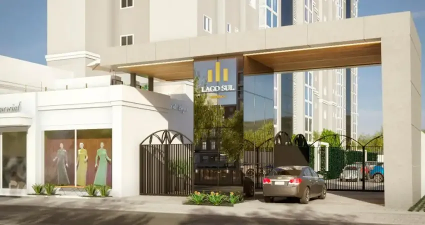 Confortável apartamento de 3 quartos (sendo 1 suíte) no Lago Sul Residence construído na principal Avenida da Capital do Agronegócio com churrasqueira, e 1 vaga de garagem (temos outras opções com 2 v