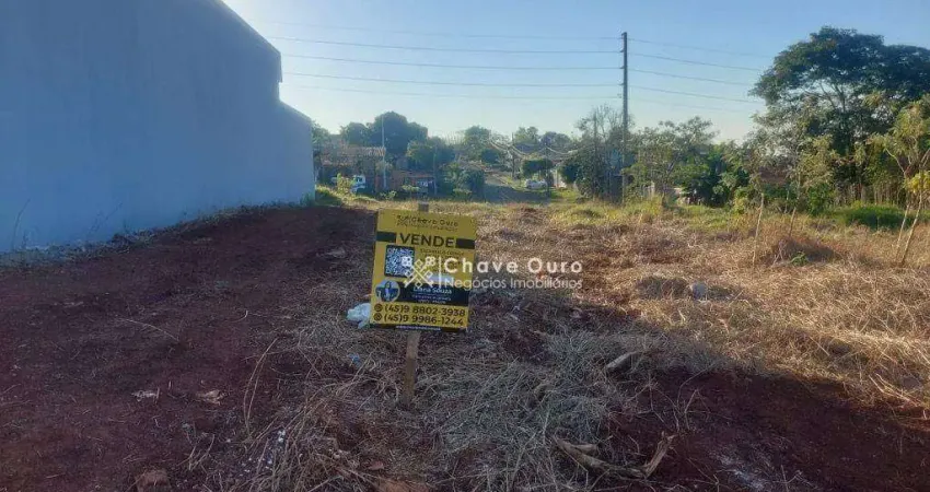 Terreno plano, à venda no loteamento Vale das Orquídeas no Cataratas, Cascavel/PR,