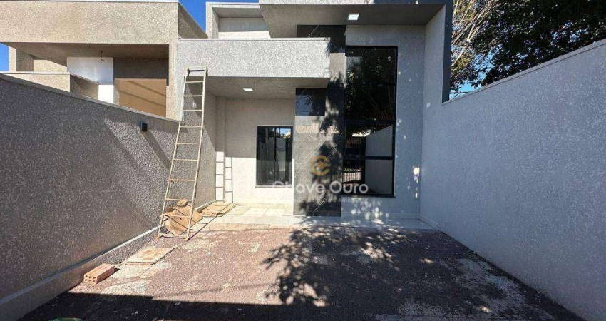 Casa com 3 dormitórios à venda, 82 m² por R$ 520.000,00 - Pioneiros Catarinenses - Cascavel/PR