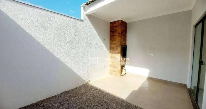 Casa com 2 dormitórios à venda, 60 m² por R$ 265.000,00 - Jardim Mantovani - Cascavel/PR