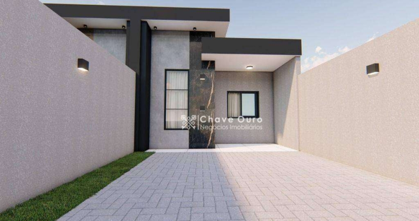 Casa com 2 dormitórios à venda, 58 m² por R$ 290.000,00 - Morumbi - Cascavel/PR