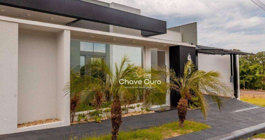 Casa com 3 dormitórios à venda, 200 m² por R$ 1.800.000,00 - Tropical III - Cascavel/PR