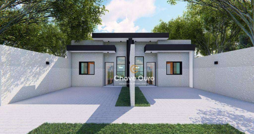 Casa na planta com 2 dormitórios à venda, 60 m² por R$ 255.000 - Interlagos - Cascavel/PR