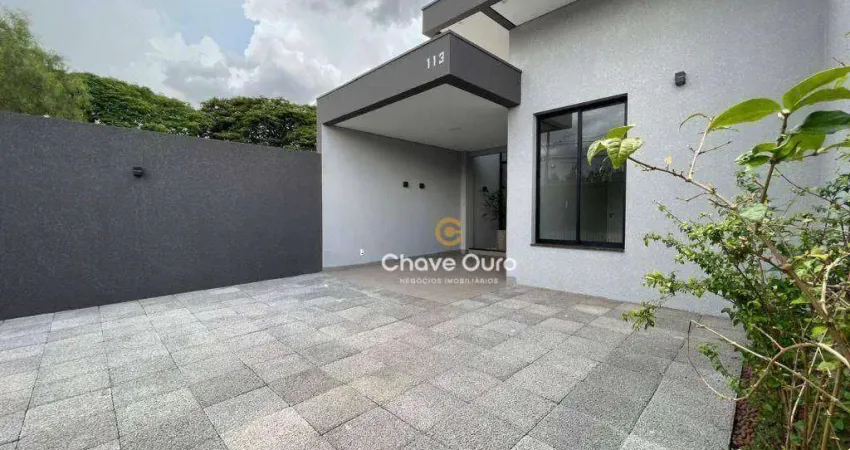 Casa com 3 dormitórios à venda, 125 m² por R$ 850.000,00 - Jardim Gisela - Toledo/PR