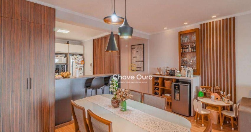 Apartamento com 3 dormitórios à venda, 104 m² Sylvio Kissula Centro - Cascavel/PR
