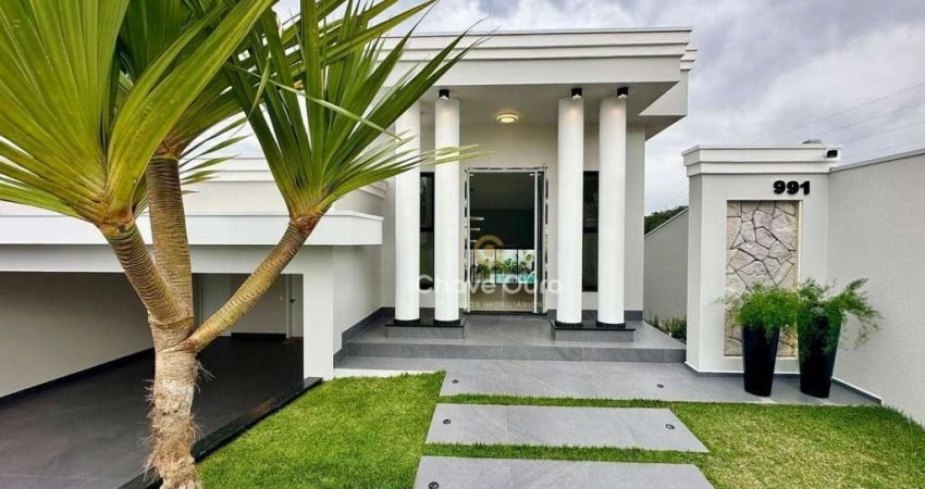 Casa com 3 suítes à venda, 220 m² por R$ 1.900.000 - Centro - Toledo/PR