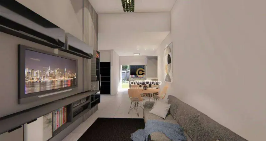 Casa com 1 suíte e 1 quarto, à venda, 67 m² por R$ 380.000 - Veredas - Cascavel/PR