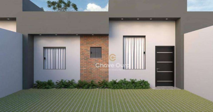 Casa à venda, 64 m² por R$ 350.000,00 - Esmeralda - Cascavel/PR