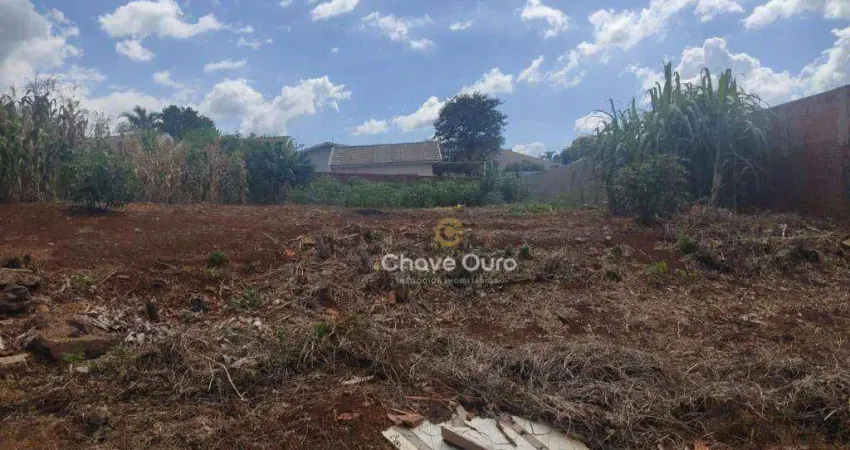 Terreno à venda, 366 m² por R$ 300.000,00 - Santa Cruz - Cascavel/PR