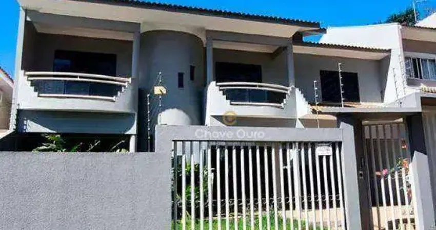 Sobrado com 3 quartos sendo 1 suíte à venda, 196 m² - Centro - Cascavel/PR