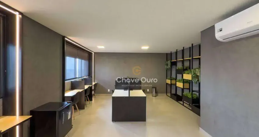 Apartamento com 2 quartos 100% mobiliado à venda, 44m² - Centro - Cascavel/PR