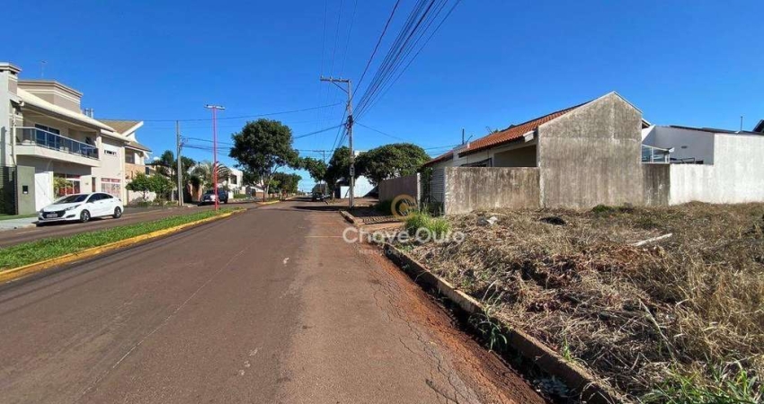 Terreno à venda, 404 m² por R$ 472.000,00 - Parque Residencial Gisela - Toledo/PR