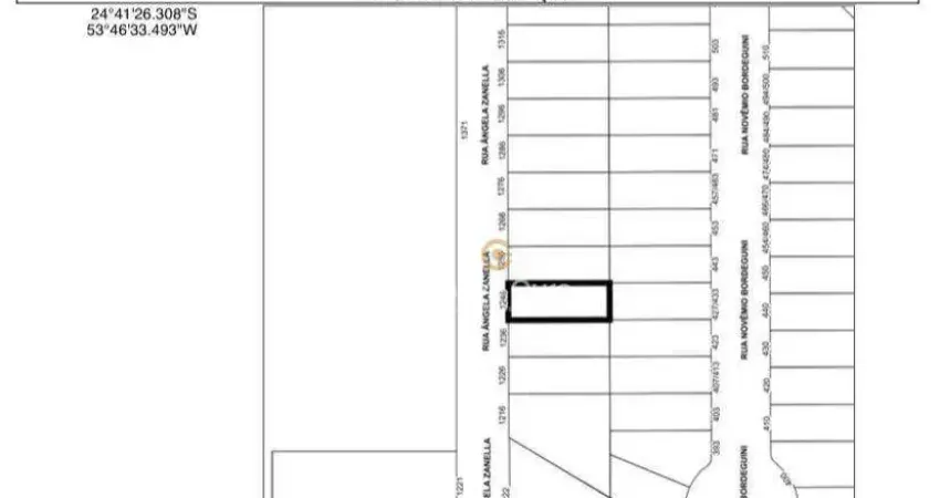 Terreno à venda, 275 m² por R$ 180.000,00 - Jardim Coopagro - Toledo/PR