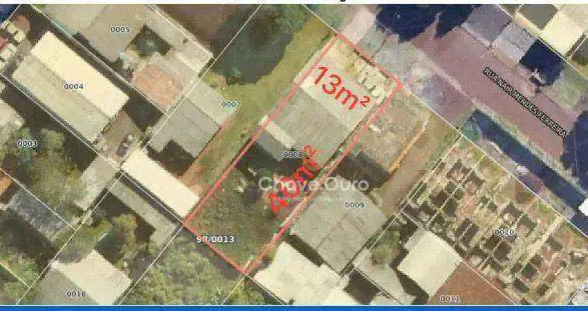 Terreno à venda, 520 m² por R$ 650.000,00 - Santos Dumont - Cascavel/PR
