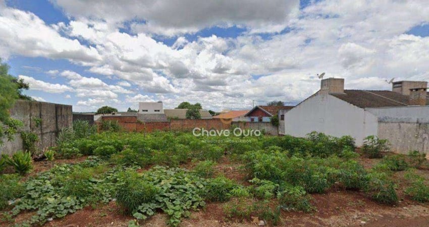 Terreno à venda, 845 m² por R$ 700.000,00 - Universitário - Cascavel/PR